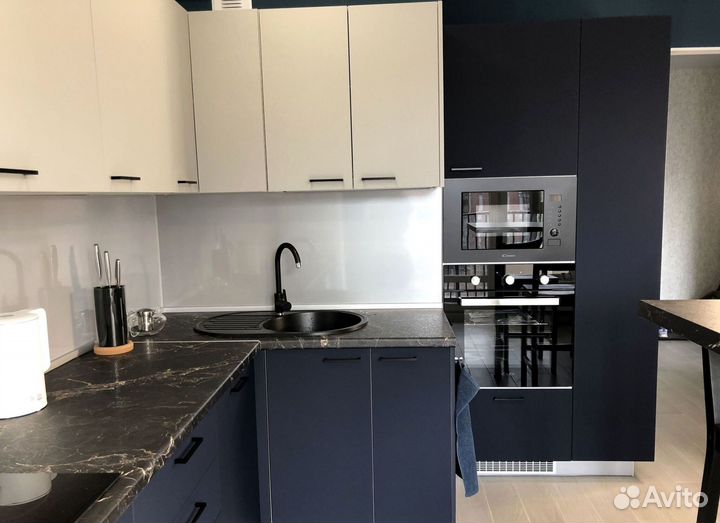 Угловая кухня с мдф фасадами