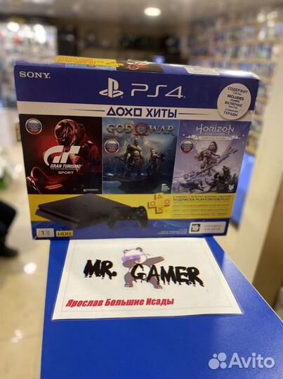 Sony playstation 4 slim 1 tb Как новая