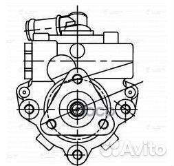 Насос гур для ам Лада 2170-72 Приора (LPS 0101)