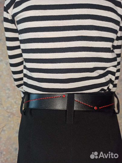 Детский ремень из натуральной кожи