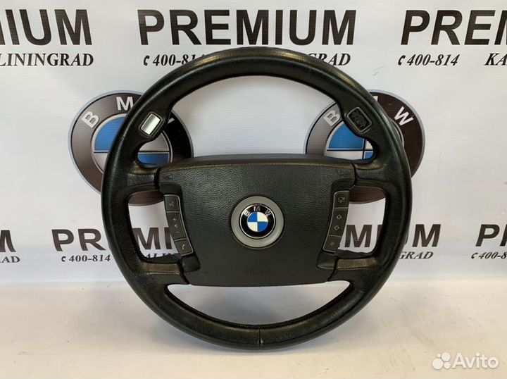 BMW 7 E65 руль