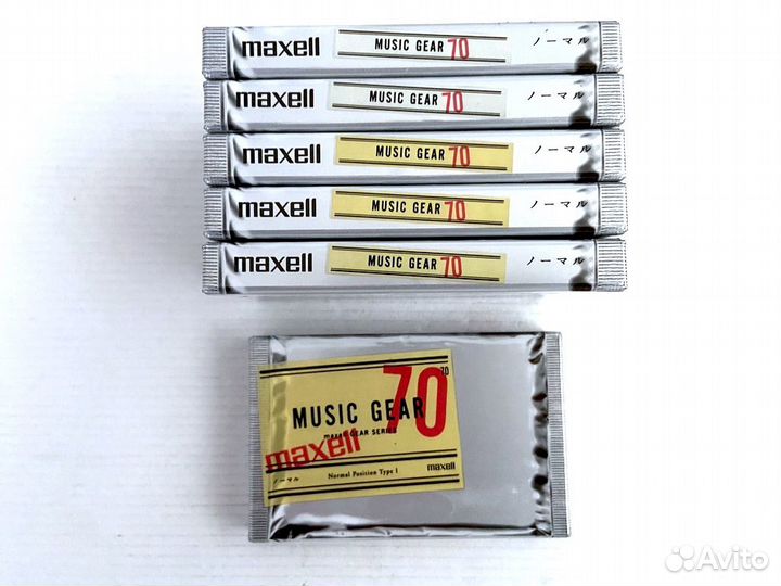 Аудиокассета Maxell Music Gear MG-1 70 - 2000 г