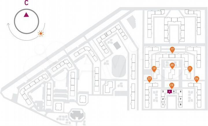 1-к. квартира, 33,4 м², 14/17 эт.