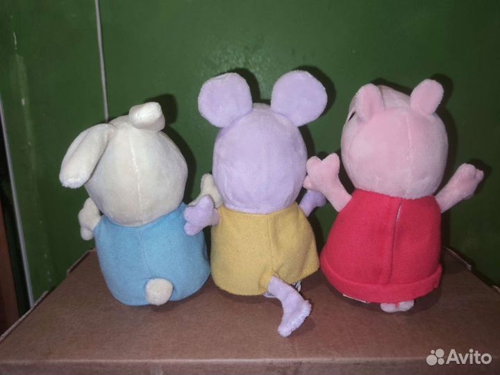 Мягкая игрушка Свинка Пеппа Peppa Pig говорящая