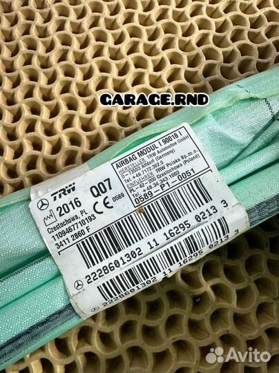 Подушка безопасности (шторка) Mercedes s w222