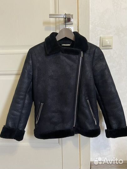 Дубленка mango для девочки