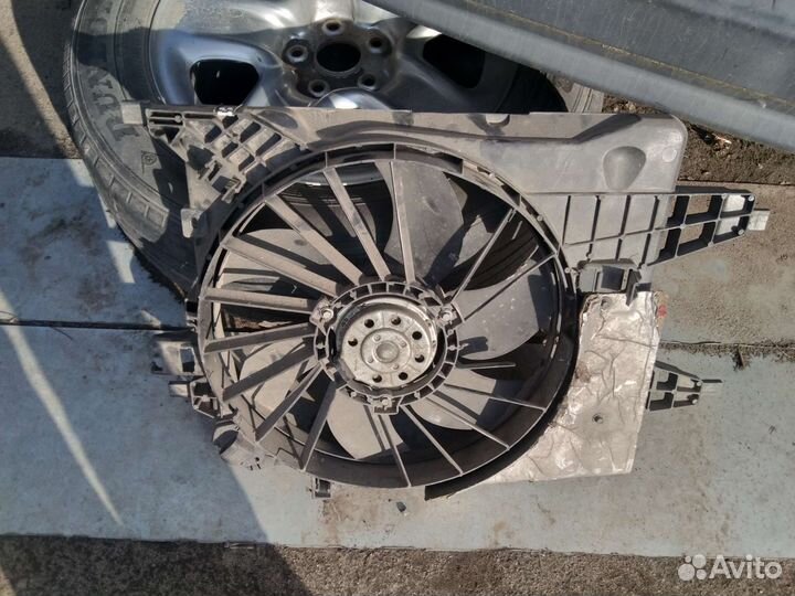 Вентилятор охлаждения Renault Kangoo 2