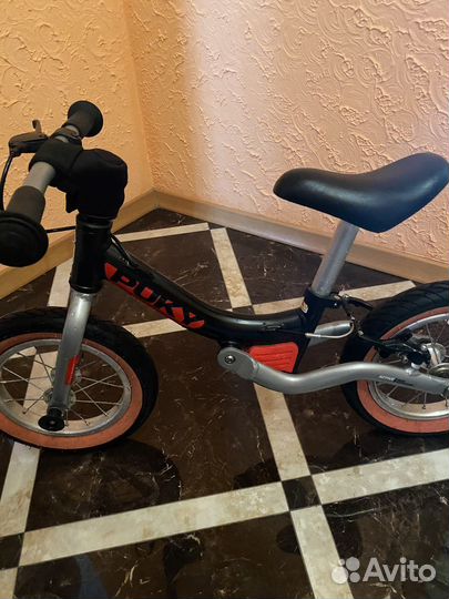 Беговел Puky LR Ride Br черный/красный с тормозом