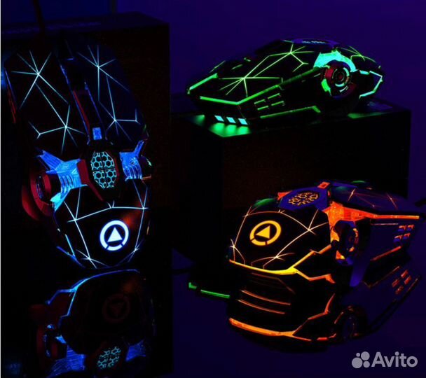 Игровая мышь проводная 7 кнопок