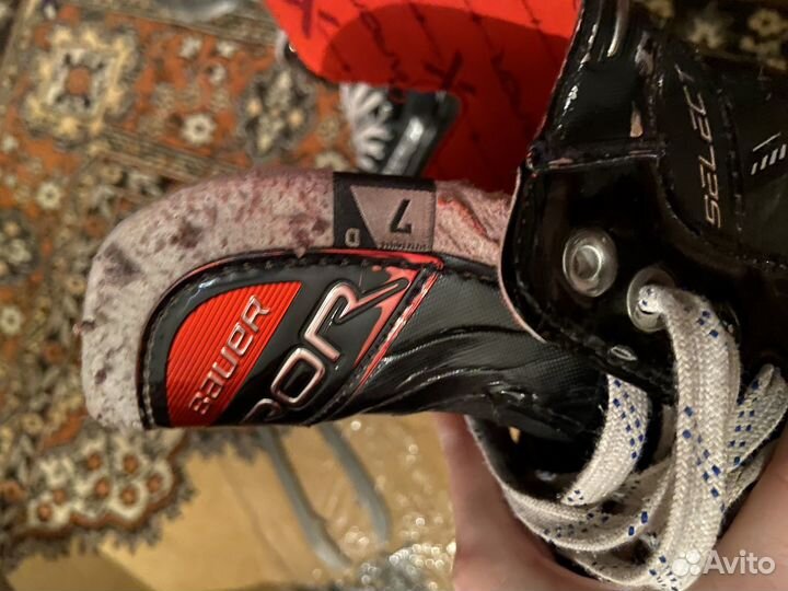 Хоккейные коньки bauer vapor select