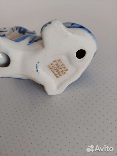 Статуэтки гжель ручная роспись