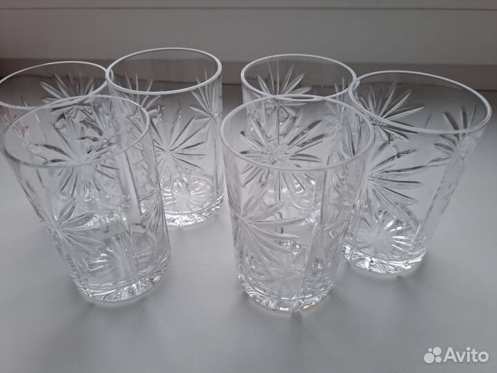 Хрустальные стаканы