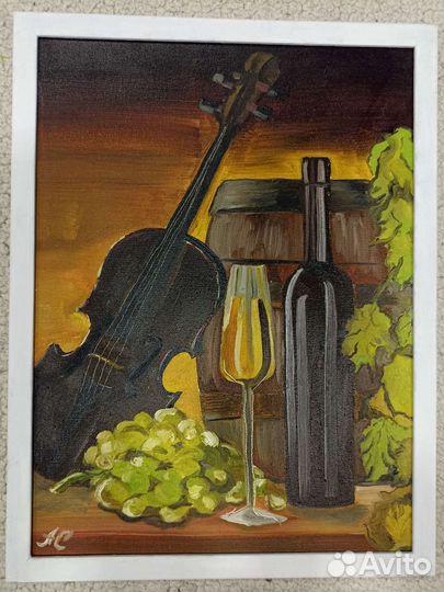 Картина маслом натюрморт