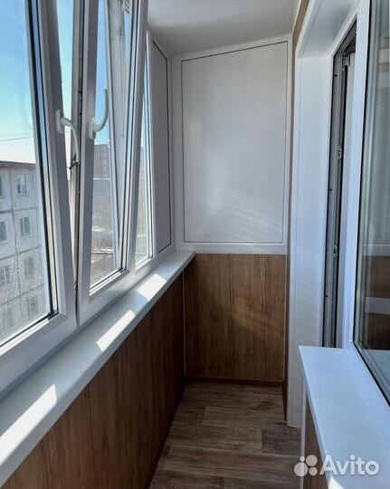 Отделка и остекление балконов в рассрочку