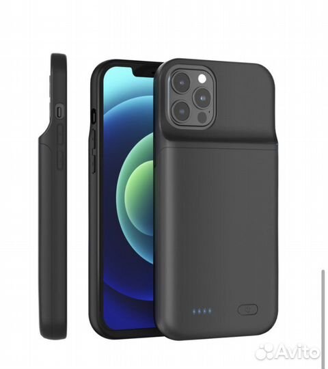 Чехол повербанк для iPhone 12 Mini Black