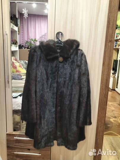 Норковый полушубок