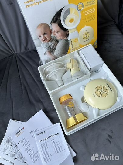 Молокоотсос medela swing flex электрический