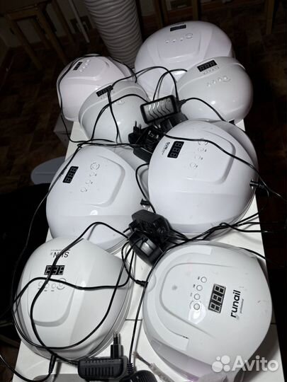 Лампы для ногтей 8 шт