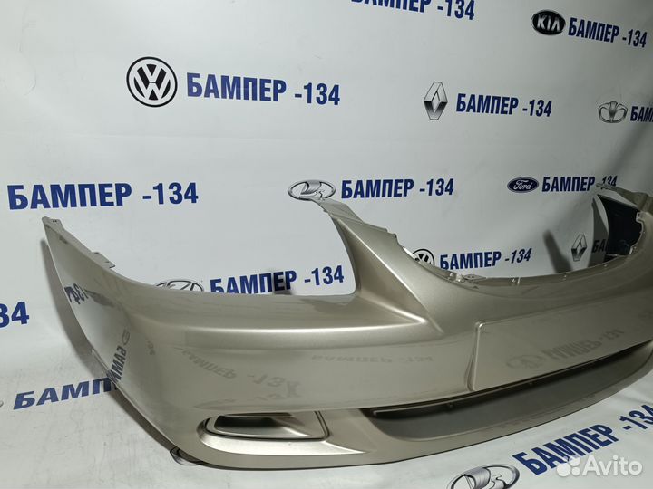Бампер передний hyundai accent золотисто-желтый