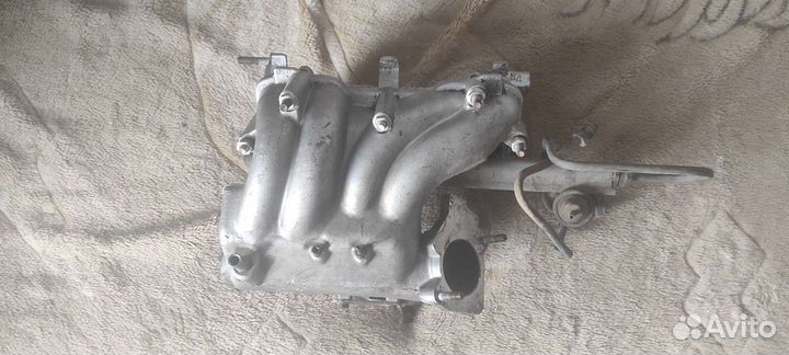 Ресивер-впускной коллектор+рампа в сборе ваз 2111
