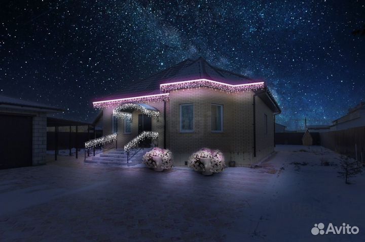 Подсветка дома