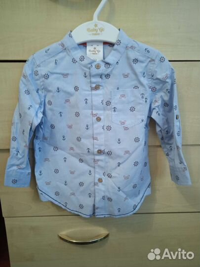 Рубашка детская для мальчиков