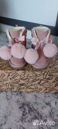 Угги для девочки 20 размер