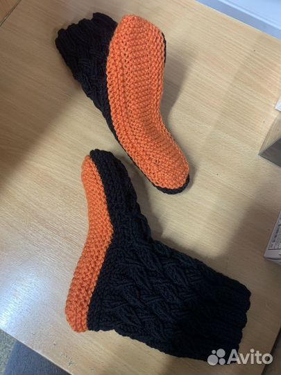 Носки вязаные ручной работы детские