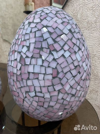 Прикроватный светильник яйцо турецкая мозаика
