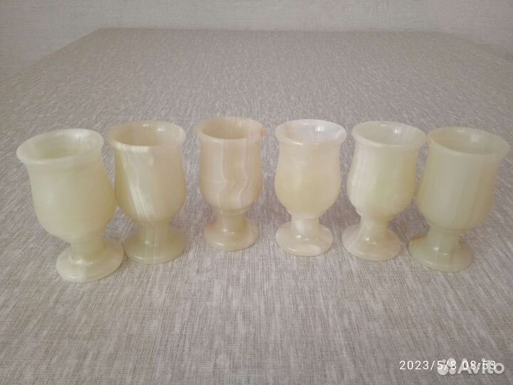 Рюмки из камня Оникс