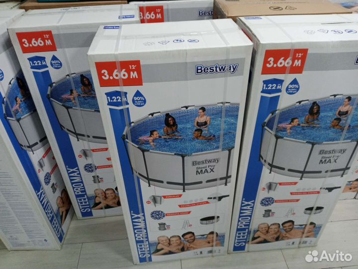 Каркасный бассейн Bestway 3,66*1,22м