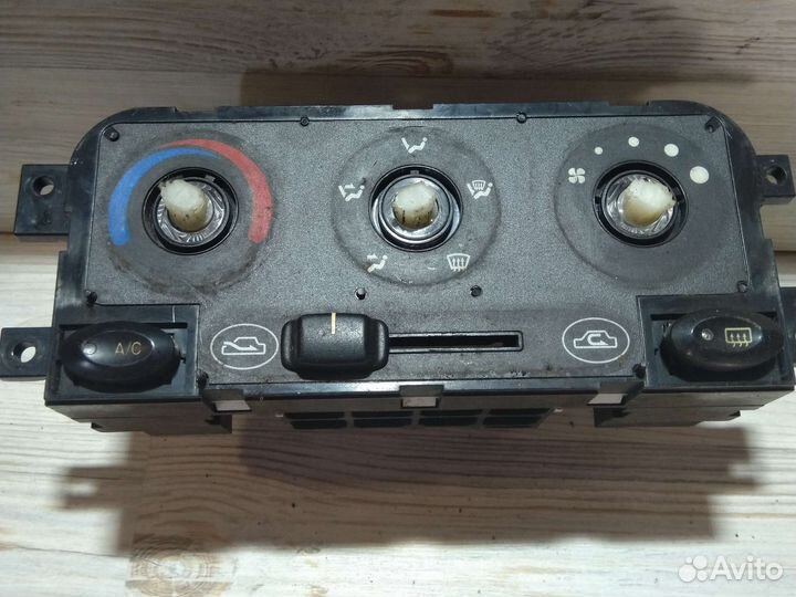 Блок управления печкой matiz