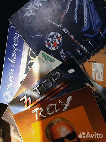 Виниловые пластинки из коллекции