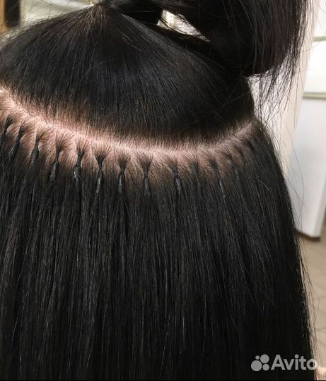 Наращивание волос,снятие,капсуляция