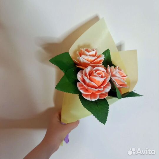 Букет из мыла 