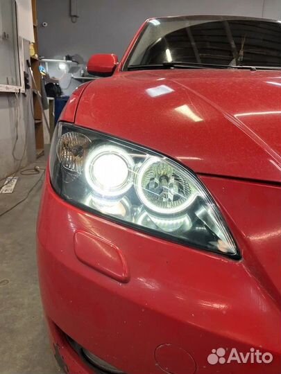 Линзы би-ксенон Mazda 3