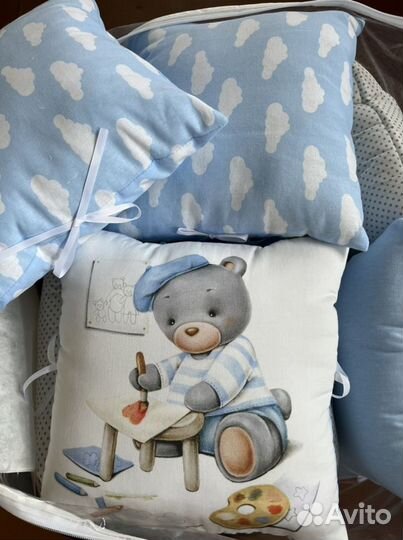 Бортики в кроватку