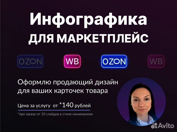 Дизайнер карточек товара на маркетплейсах