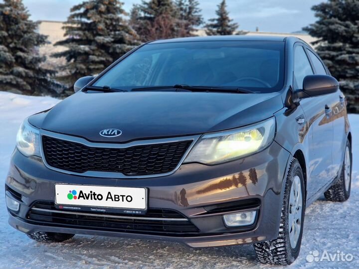 Kia Rio 1.6 МТ, 2017, 78 214 км