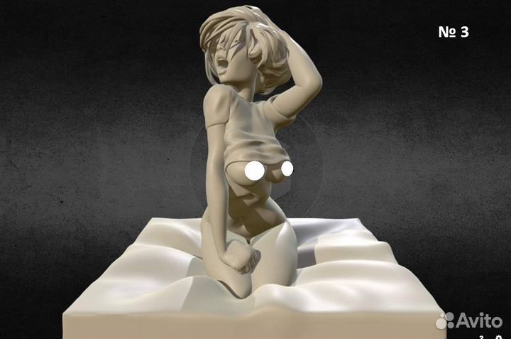 Фигурки Девушки 3D nsfw 18+