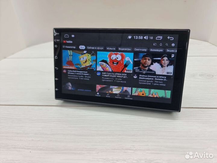 Комплект на Газель Бизнес Андроид Магнитола +рамки