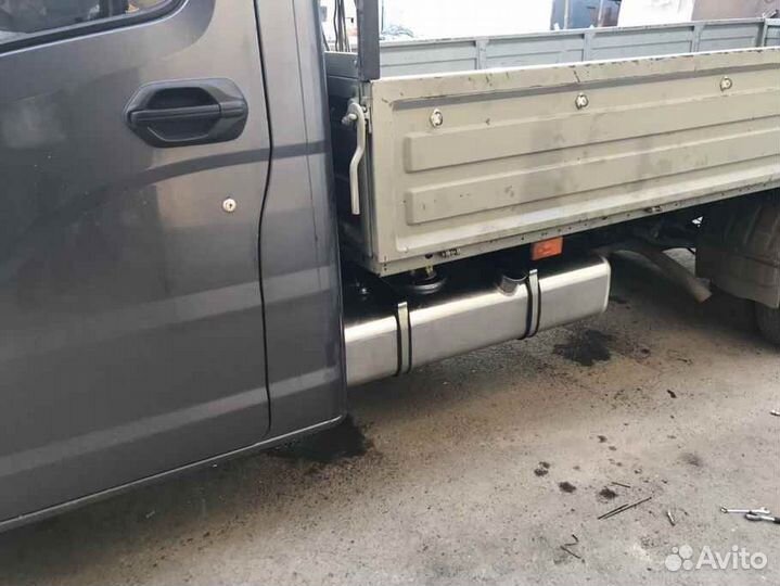 Алюминиевый бензобак 100л Газель Некст