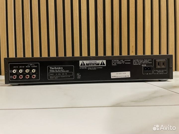 Эквалайзер Technics SH-8017