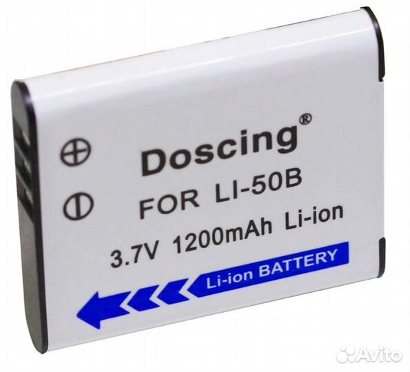 Аккумуляторы Li-50B на -1200 и 1800 mAh