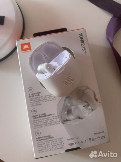 Наушник (левый) jbl с кейсом