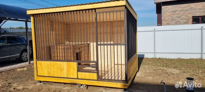 Вольер для собаки уличный