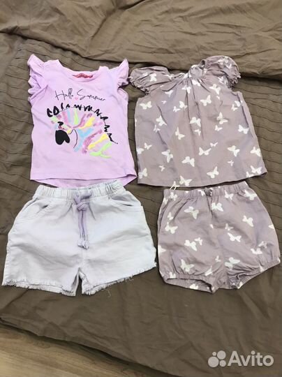 Вещи пакетом на девочку 98 р