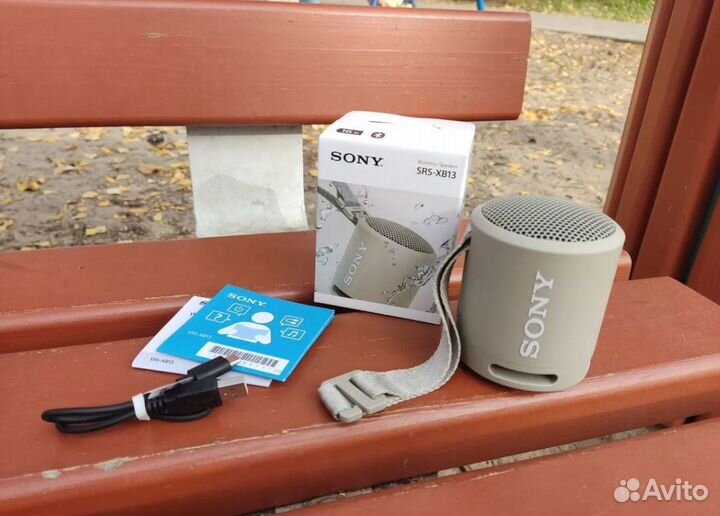 Колонка Sony SRS-XB13 серая