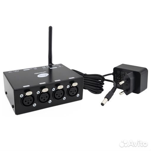 SL-SDX4PW splitdmx4 Сплиттер DMX512, 1xDMX-вход, 4