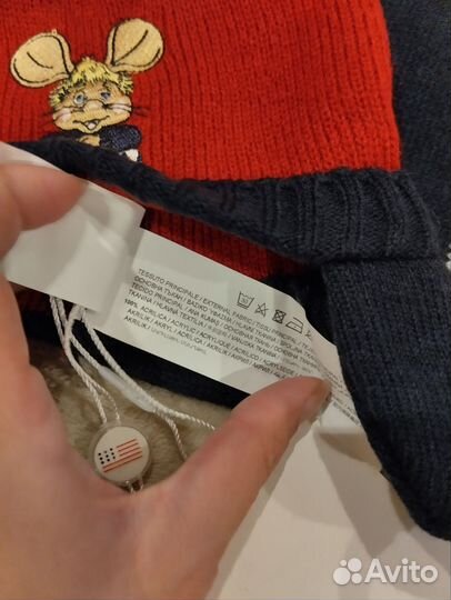 Комплект шапка и шарф Original Marines 42/44